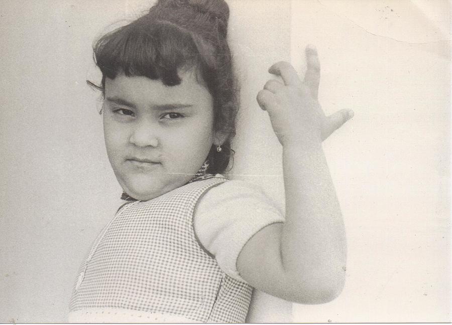 Puerto Rican-American girl 1964 Photograph by WaLdEmAr BoRrErO