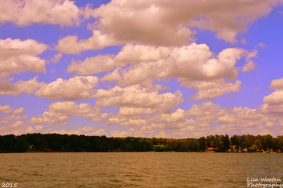 Puffy Clouds Photograph by Lisa Wooten