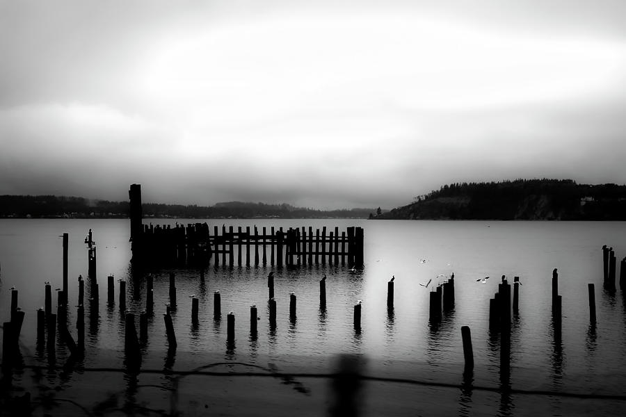 Puget Sound Cold Morning Photograph by Kandy Hurley