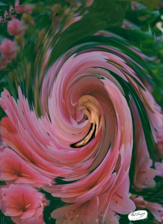 Flowers Still Life Digital Art - Pui Angel by Neil Trapp