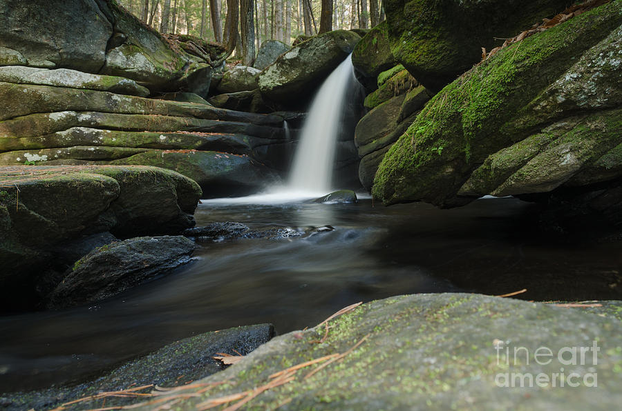 Nature Photograph - Pulpit Falls View by Along The Trail
