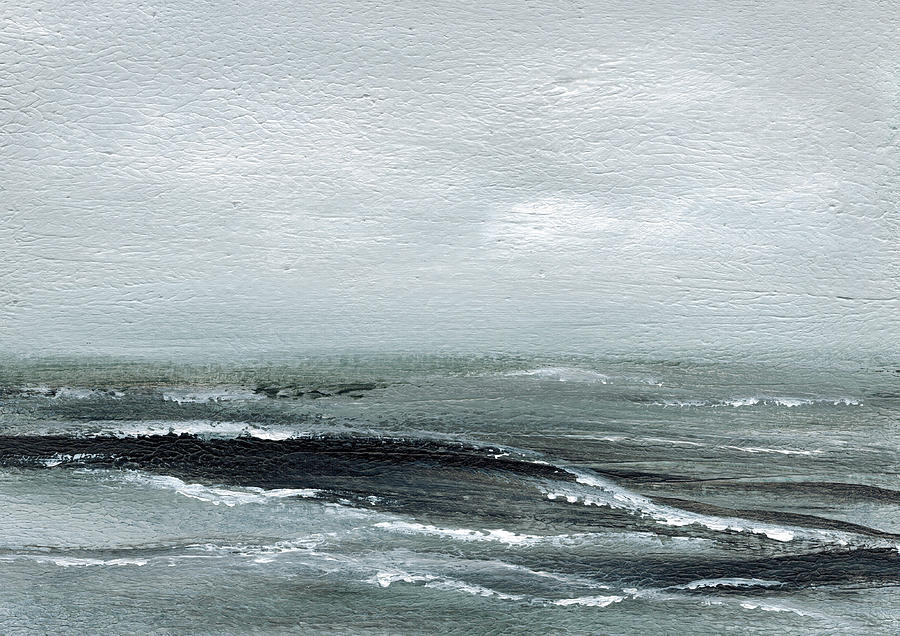 Pulsing Waves Painting
