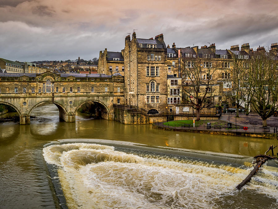 Pulteney Weir Photograph by Mark Llewellyn | Pixels