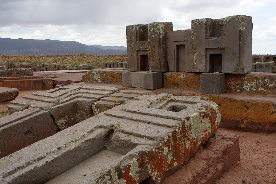 Puma Punku Archaeology Site, Bolivia Photograph by Aidan Moran