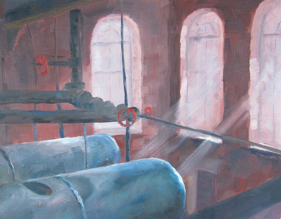 Pump House Painting by Susan Richardson