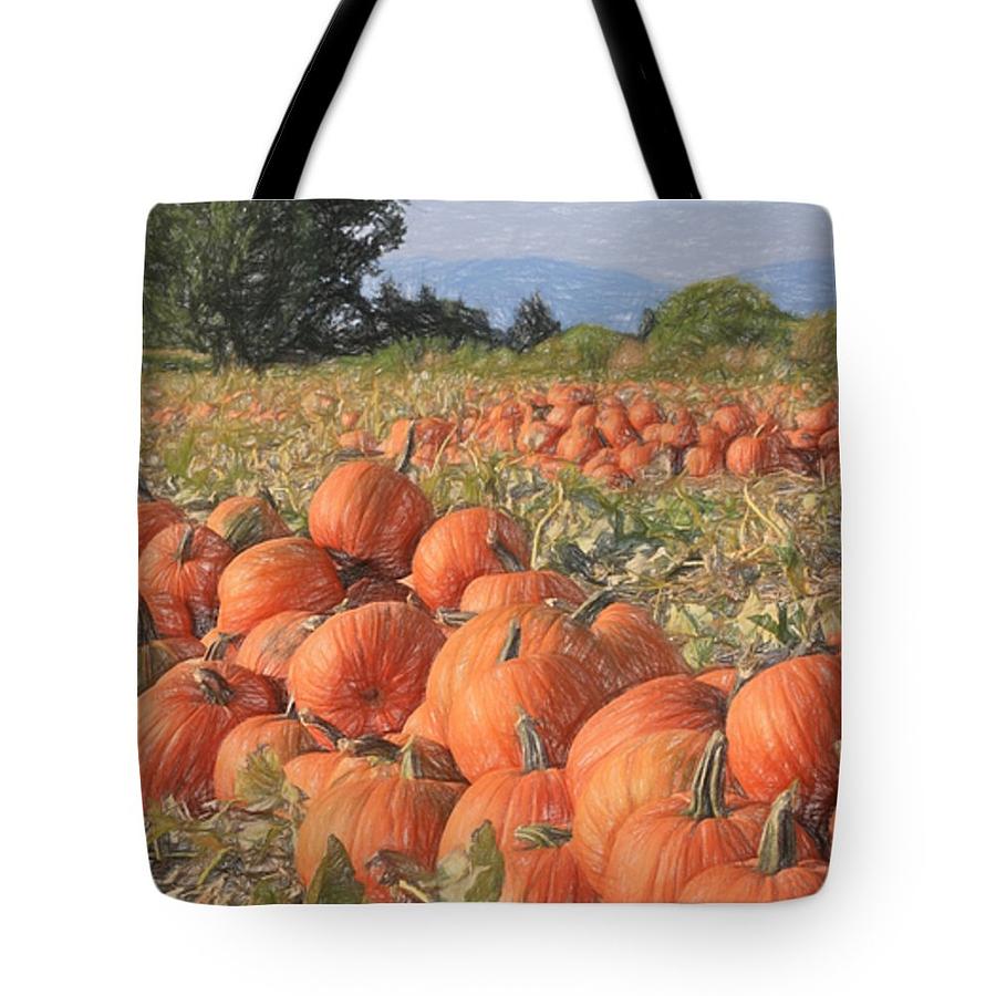 Pumpkin Harvest - Tote Photograph by Donna Kennedy