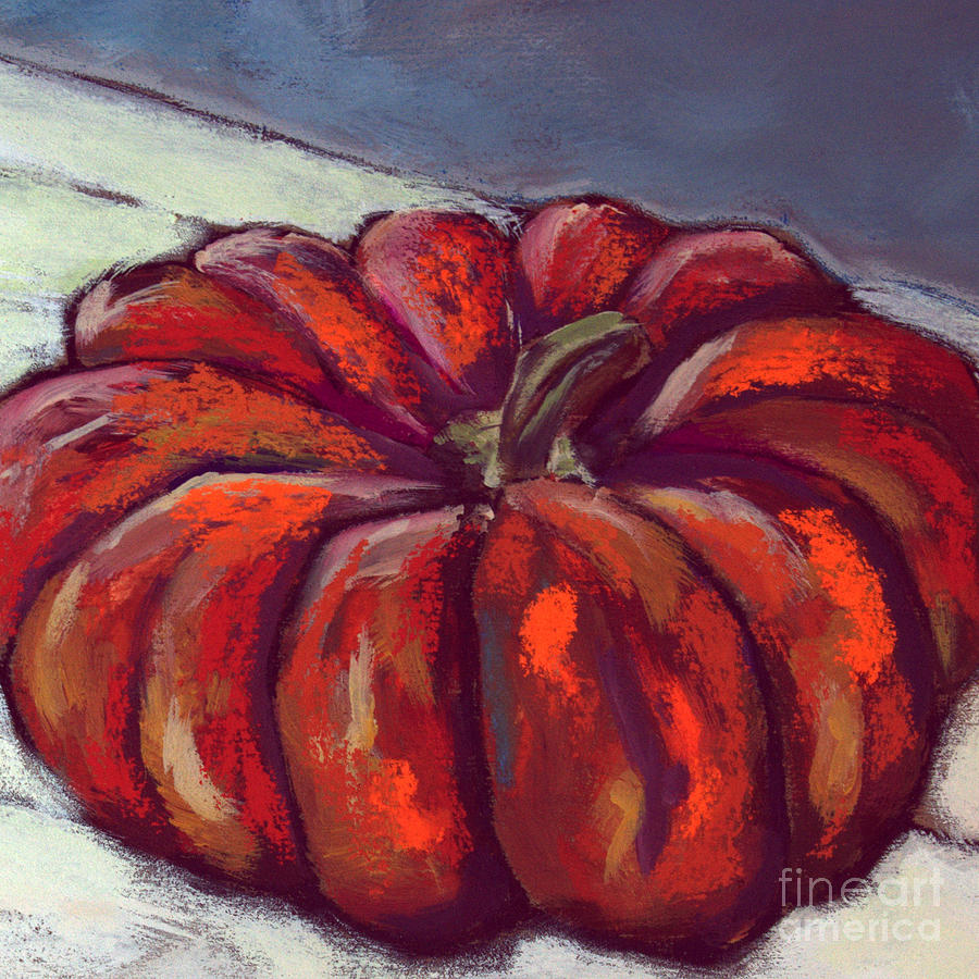 Pumpkin Mixed Media - Pumpkin No 2 by David Hinds