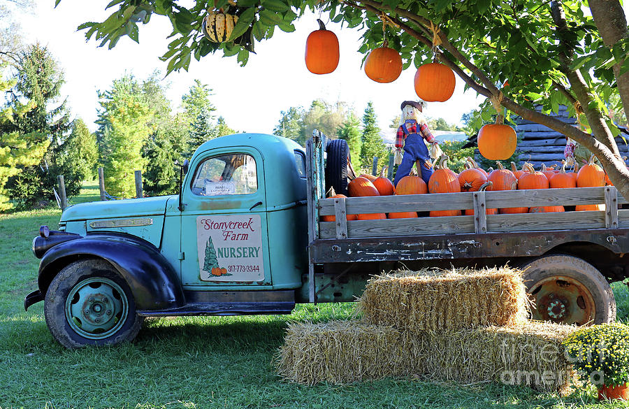 Pumpkin Truck Photograph by Steve Gass - Fine Art America