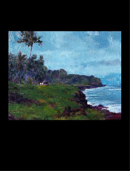 Puna  Painting by Rod Cameron