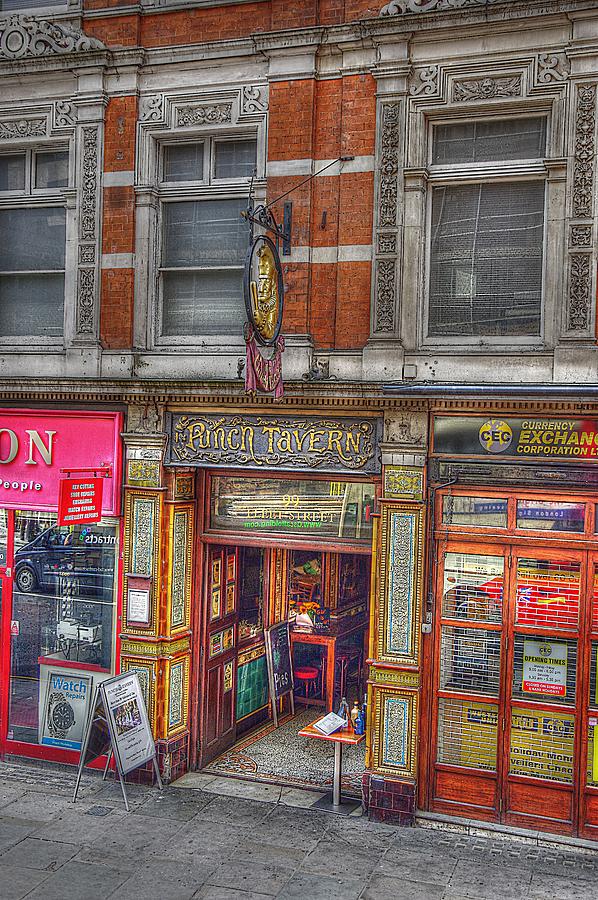Punch Tavern on Fleet Street Photograph by Karen McKenzie McAdoo