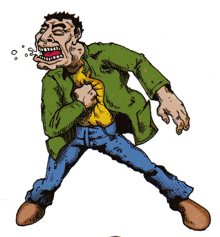 Illustration Drawing - Punch by Tobey Anderson Illustration Drawing - Punch by Tobey Anderson