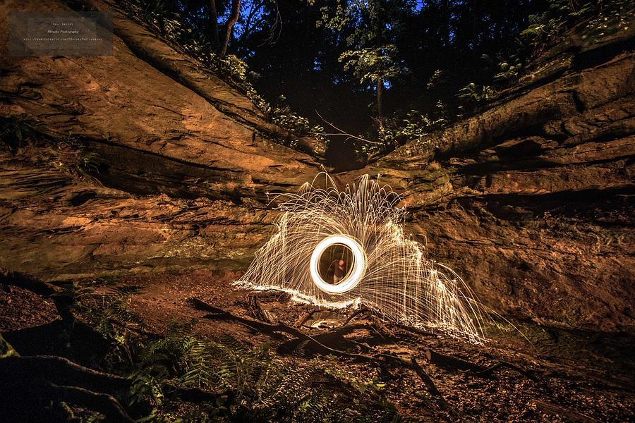 Nature Photograph - PunchBowl Spin by Paul Brooks