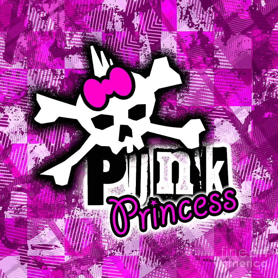 Punk Princess Digital Art by Roseanne Jones