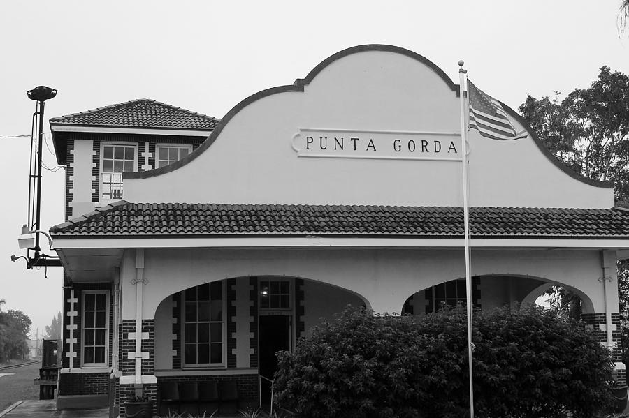 Punta Gorda Train Depot Photograph by Robert Wilder Jr
