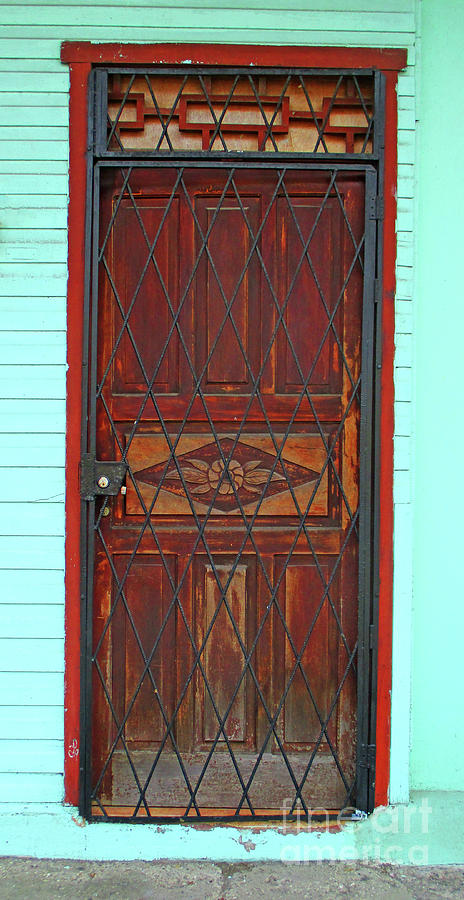 Puntarenas Door 1 Photograph by Randall Weidner