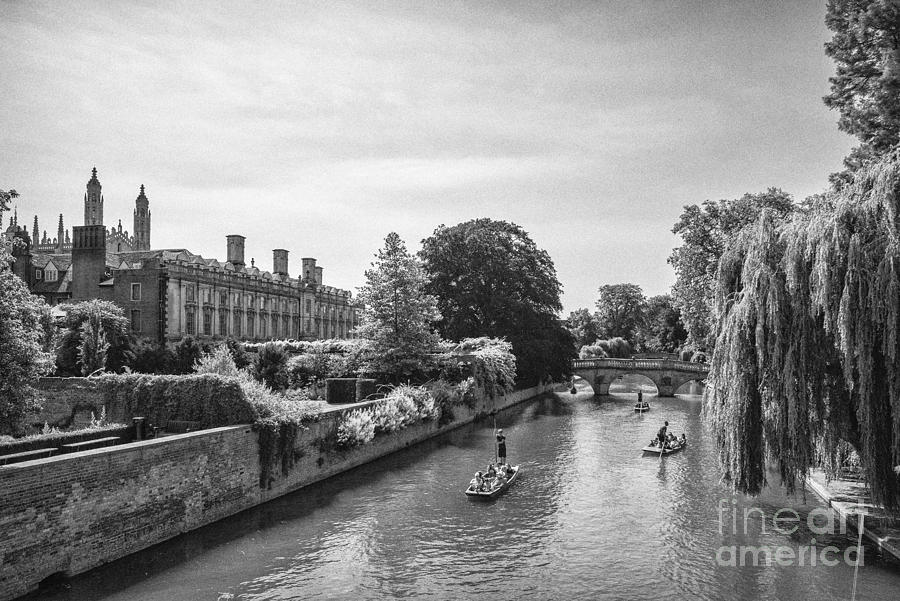 River Cam in Cambridge 1 Photograph by Ian Dagnall