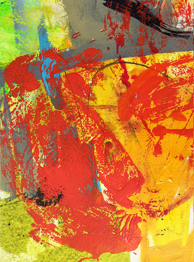 Abstract Painting - Pura Vida by Christy Vonderlack