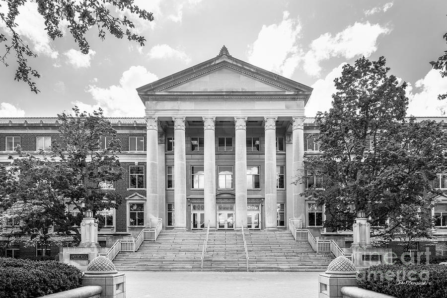 Purdue University Hovde Hall Photograph by University Icons