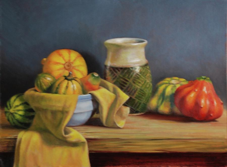 Still Life Painting - Pure Gold by Dan Petrov