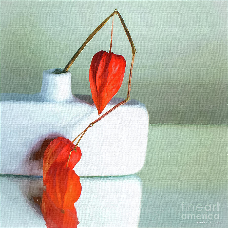 Pure Orange Digital Art by Mona Stut