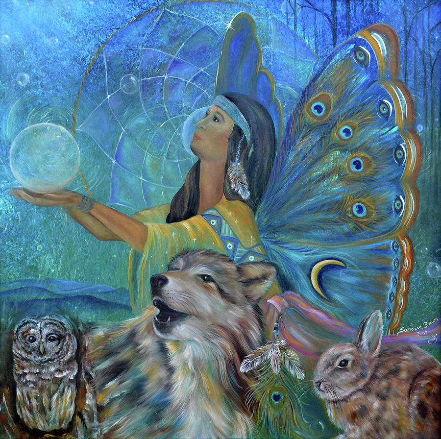 Fairy Painting - Purification by Sundara Fawn