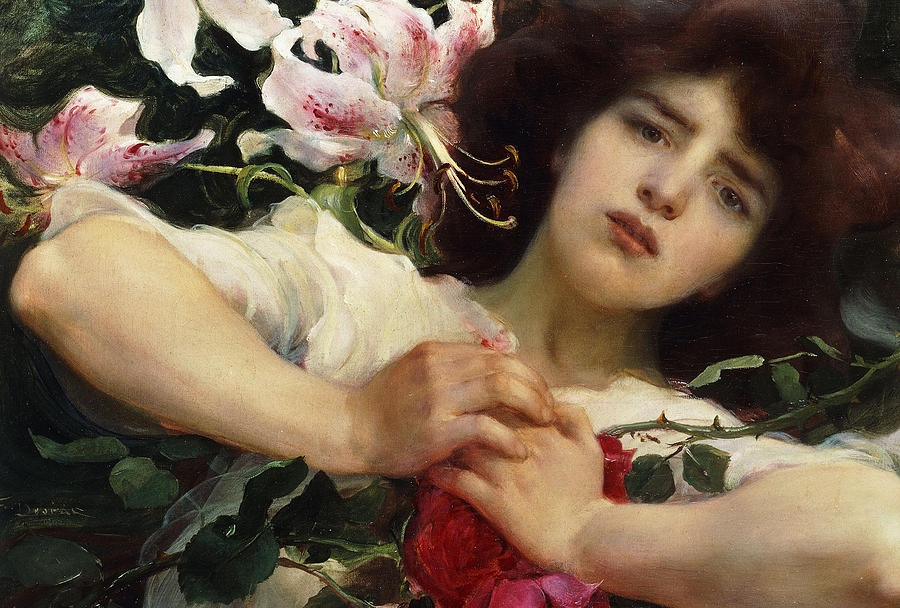 Purity and Passion Painting by Franz Dvorak