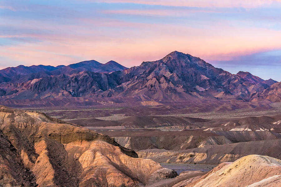 Purlpleish Desert Mountains Photograph by Rick Wicker