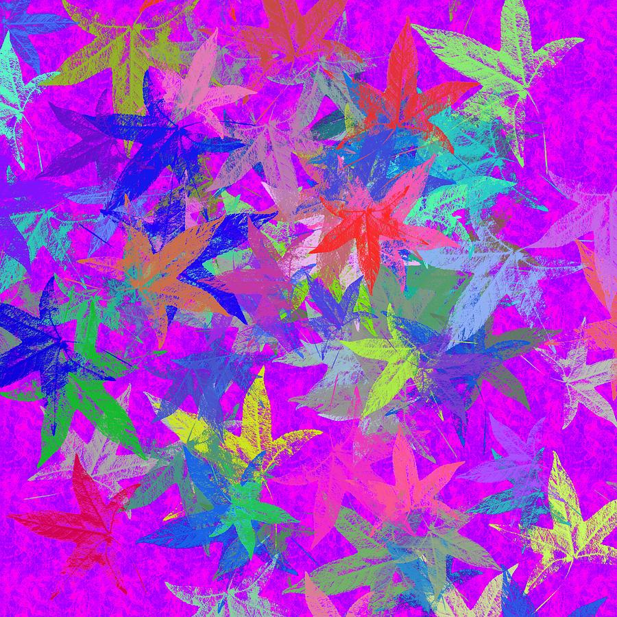 Purple Autumn Fantasy Digital Art