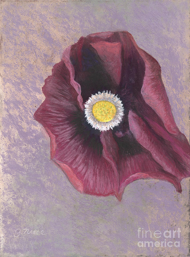 Purple Beauty Painting by Ginny Neece