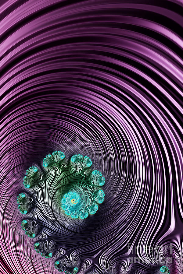 Purple Breaker Digital Art by Steve Purnell