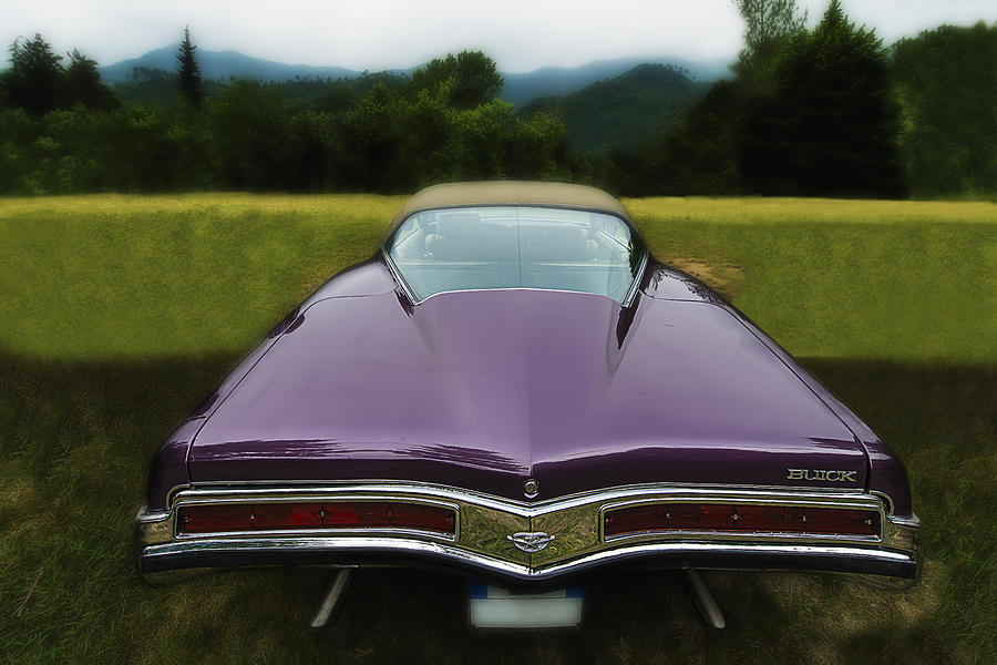 Purple Buick Vintage Car Photograph by Enrico Pelos