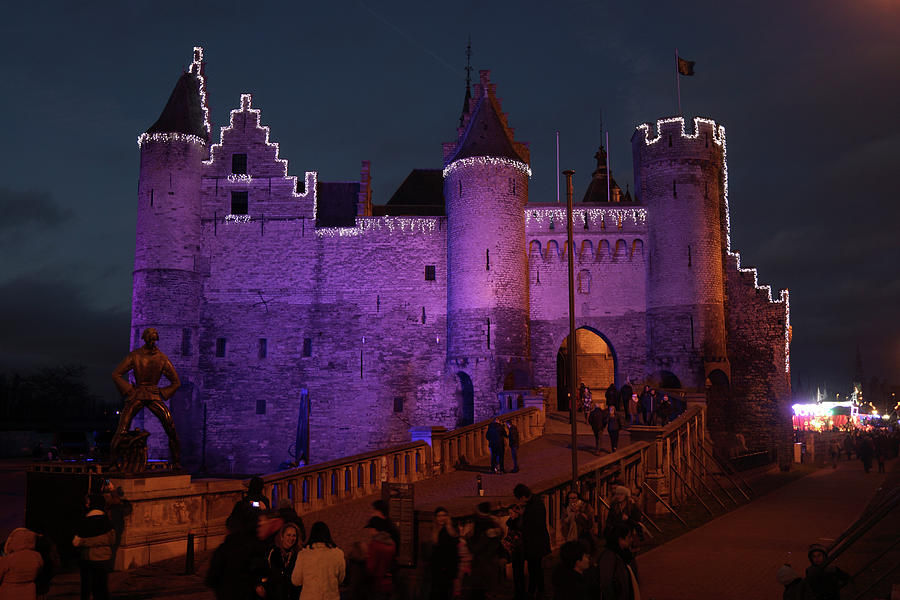 Purple castle Photograph by Erik Tanghe