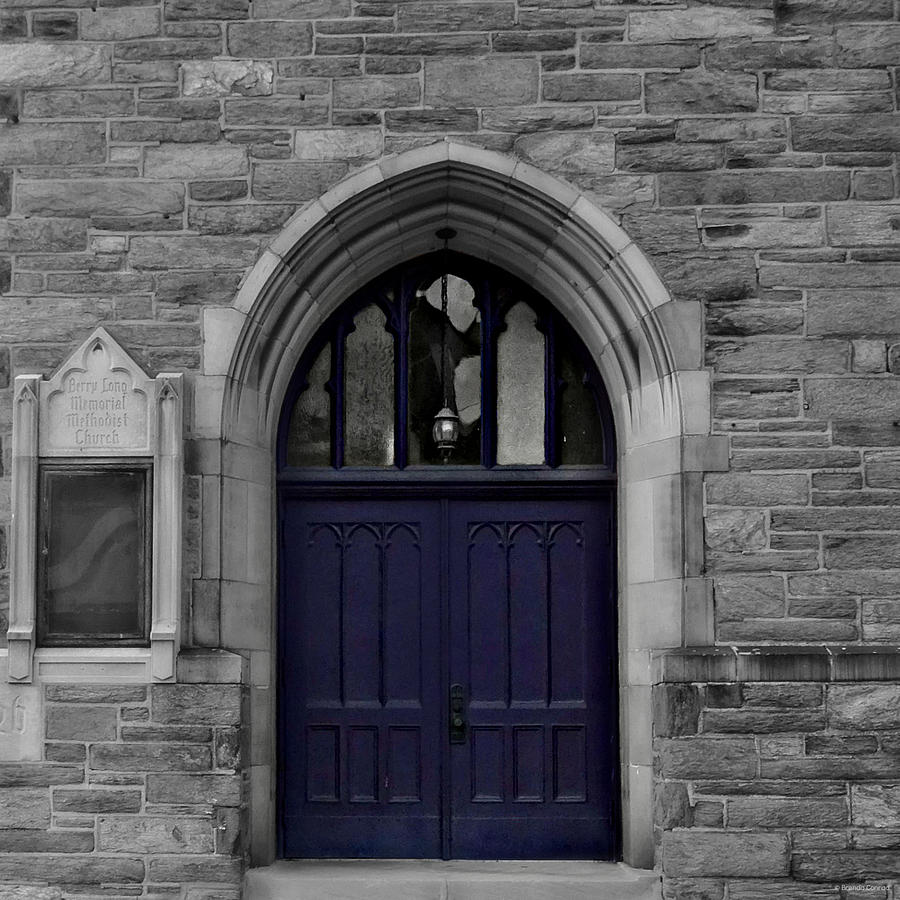 Architecture Photograph - Purple Church by Dark Whimsy