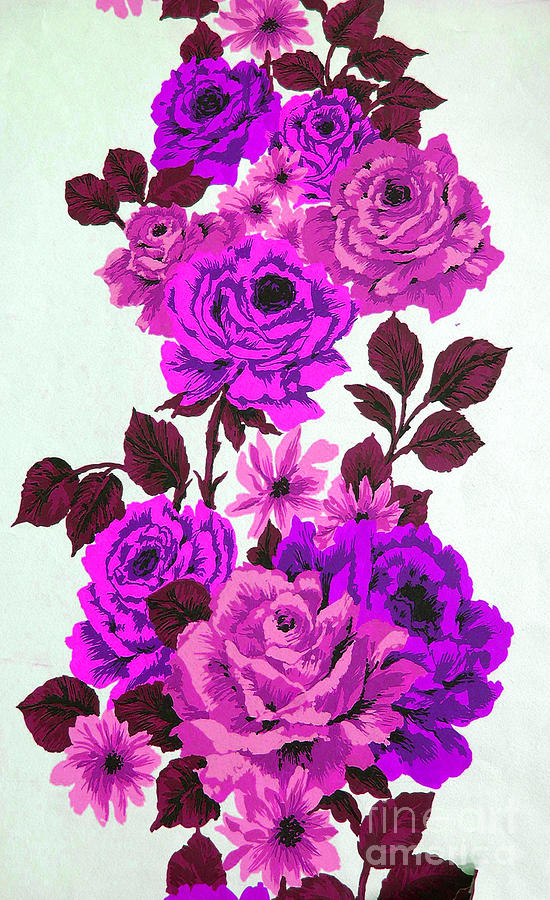 Purple Climbing Roses Photograph by Brenda Kean