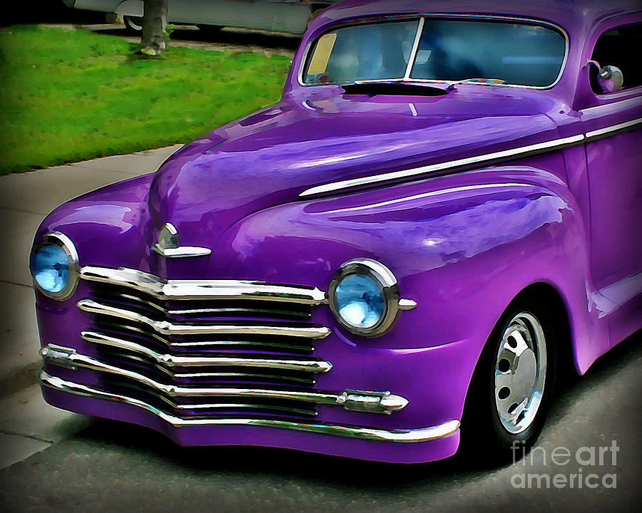Purple Cruise Photograph by Perry Webster
