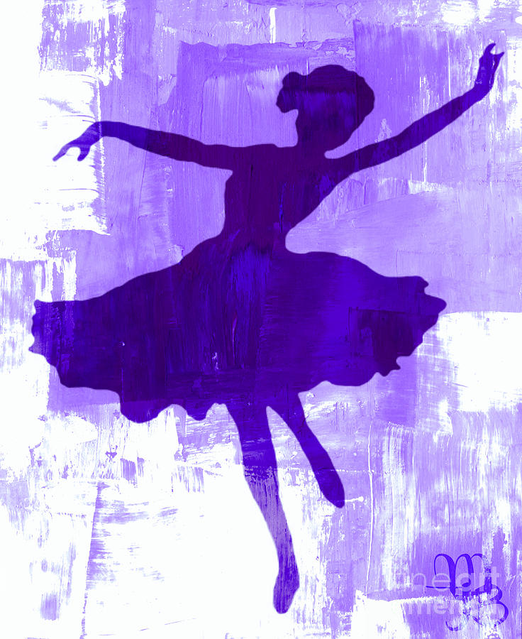 Purple Dancer Digital Art by Mindy Bench