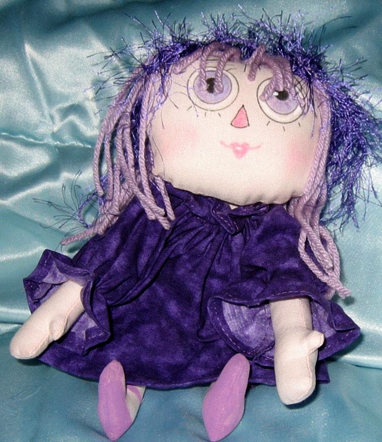 pink and purple doll