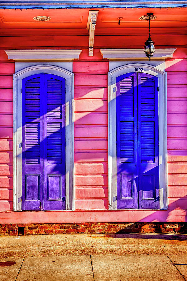 Purple Doors Photograph by Chris Smith