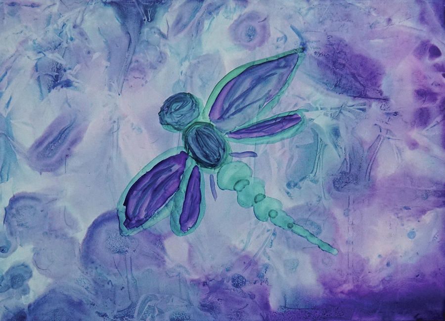 purple dragonfly