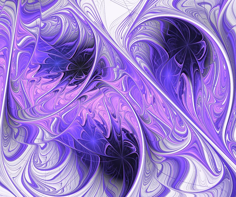 Purple Dream Digital Art by Anastasiya Malakhova