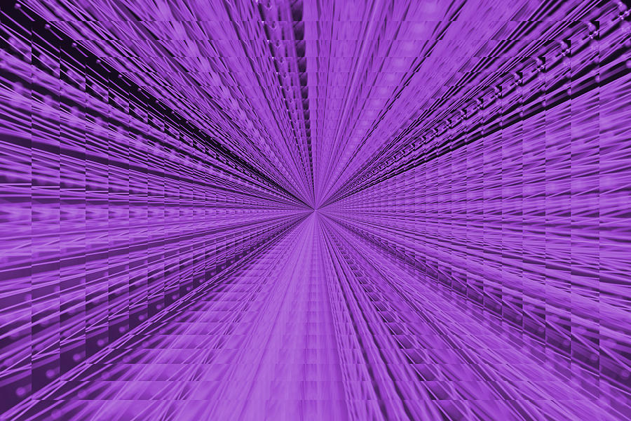 Purple Explosion Digital Art by Aimee L Maher ALM GALLERY