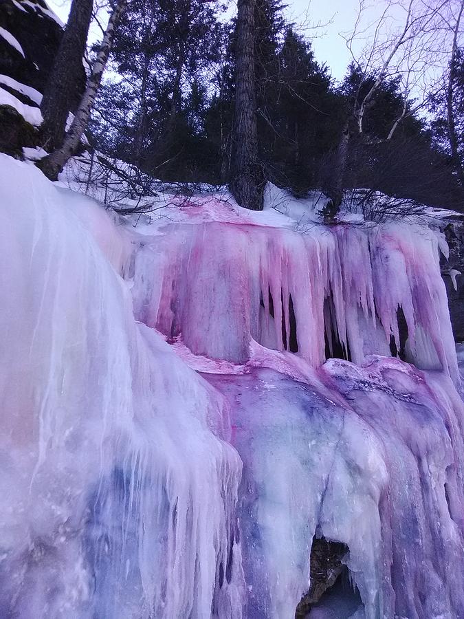 Purple falls Photograph by Jessica Holmquist - Pixels