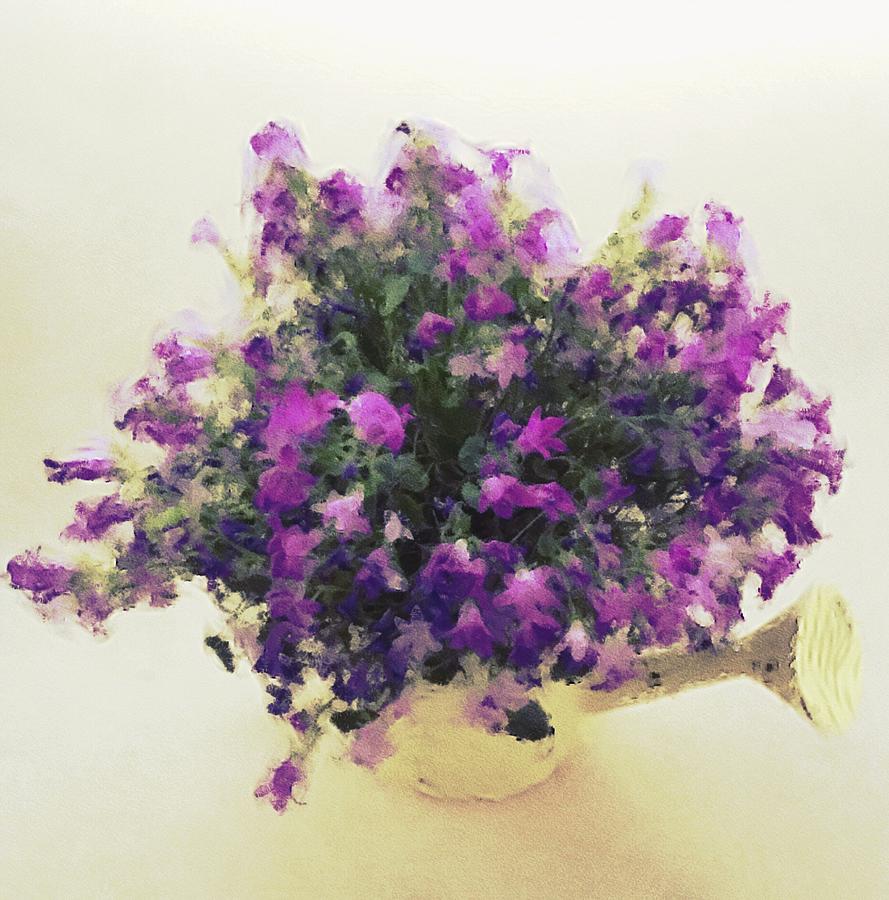 Purple Flowers Photograph by Kate Hannon