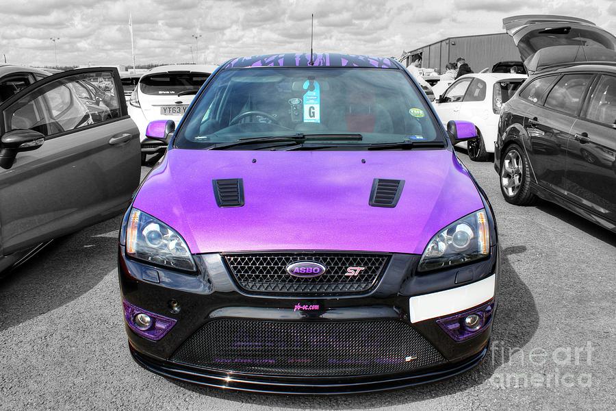 Purple Focus ST Photograph by Vicki Spindler
