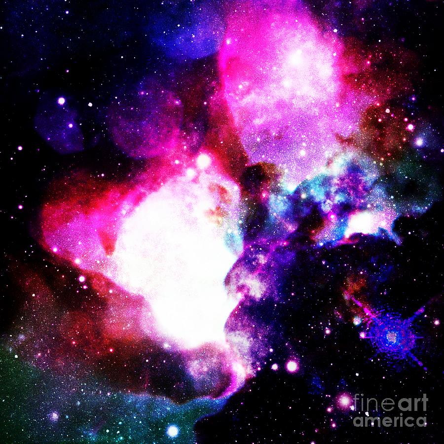 Purple Galaxy Photograph By Johari Smith Pixels 1734