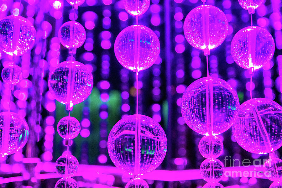 Purple Glass Photograph by Tina Hailey