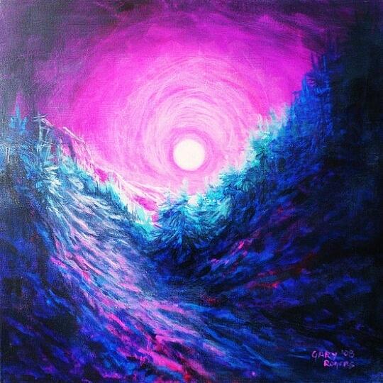 Purple Haze Painting By Gary Rogers - Fine Art America