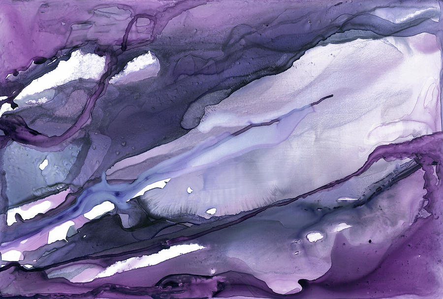 Purple Haze Painting by Judy Applegarth - Fine Art America