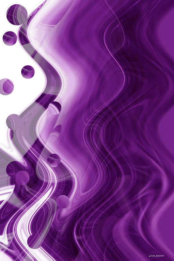 Purple Haze Digital Art by Linda Sannuti