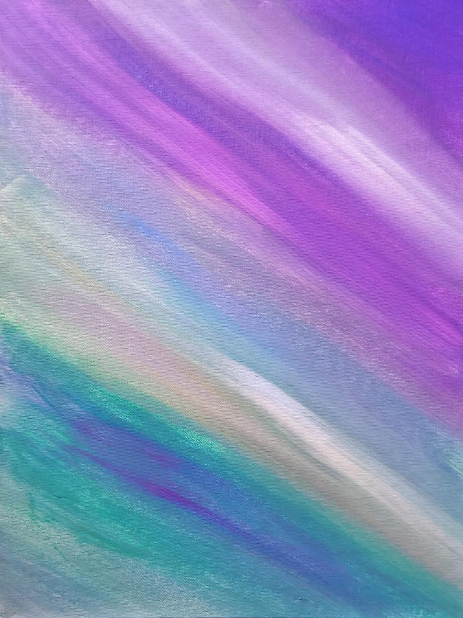 Purple Haze Painting by Mark C Jackson